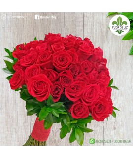 BOUQUET ROSAS ROJAS